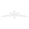 Ekena Millwork Alberta Architectural Grade PVC Gable Bracket, 72"W x 18"H x 2"D x 4"F, 6/12 Pitch GBP072X18X0204ALB00 - alternate 4